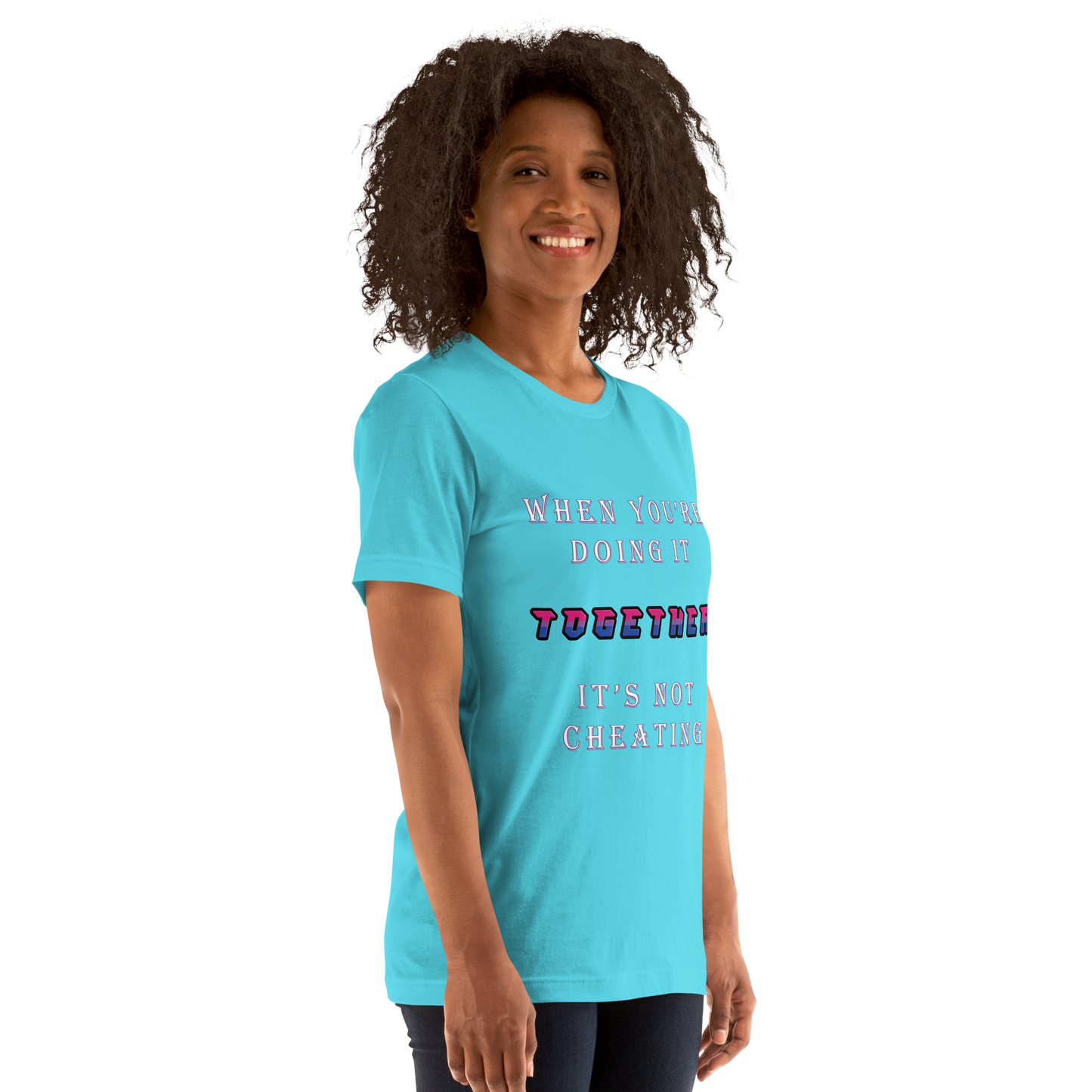 T-shirt Turquoise