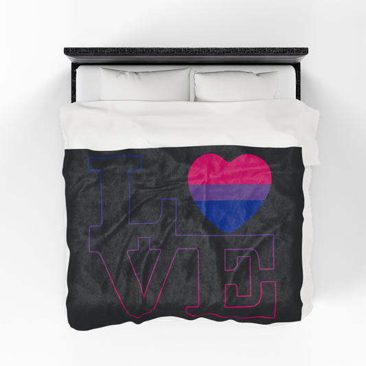Bi Love Velveteen Aftercare Blanket