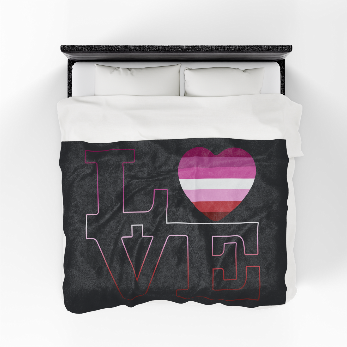 Lesbian Love Velveteen Aftercare Blanket