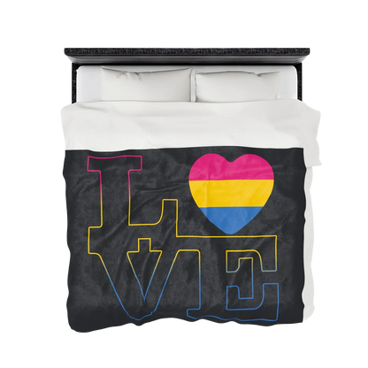 Pan Love Velveteen Aftercare Blanket
