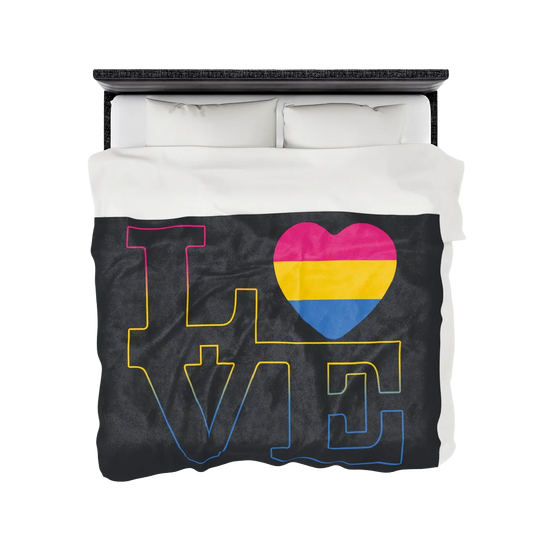Pan Love Velveteen Aftercare Blanket