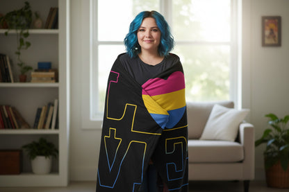 Pan Love Velveteen Aftercare Blanket