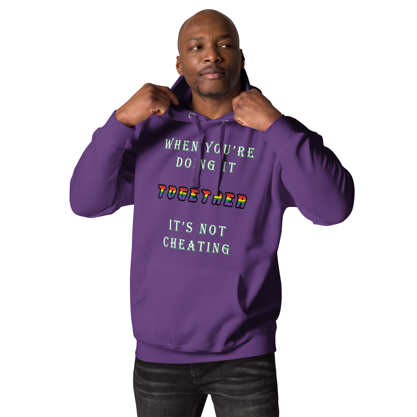 Together Hoodie Purple