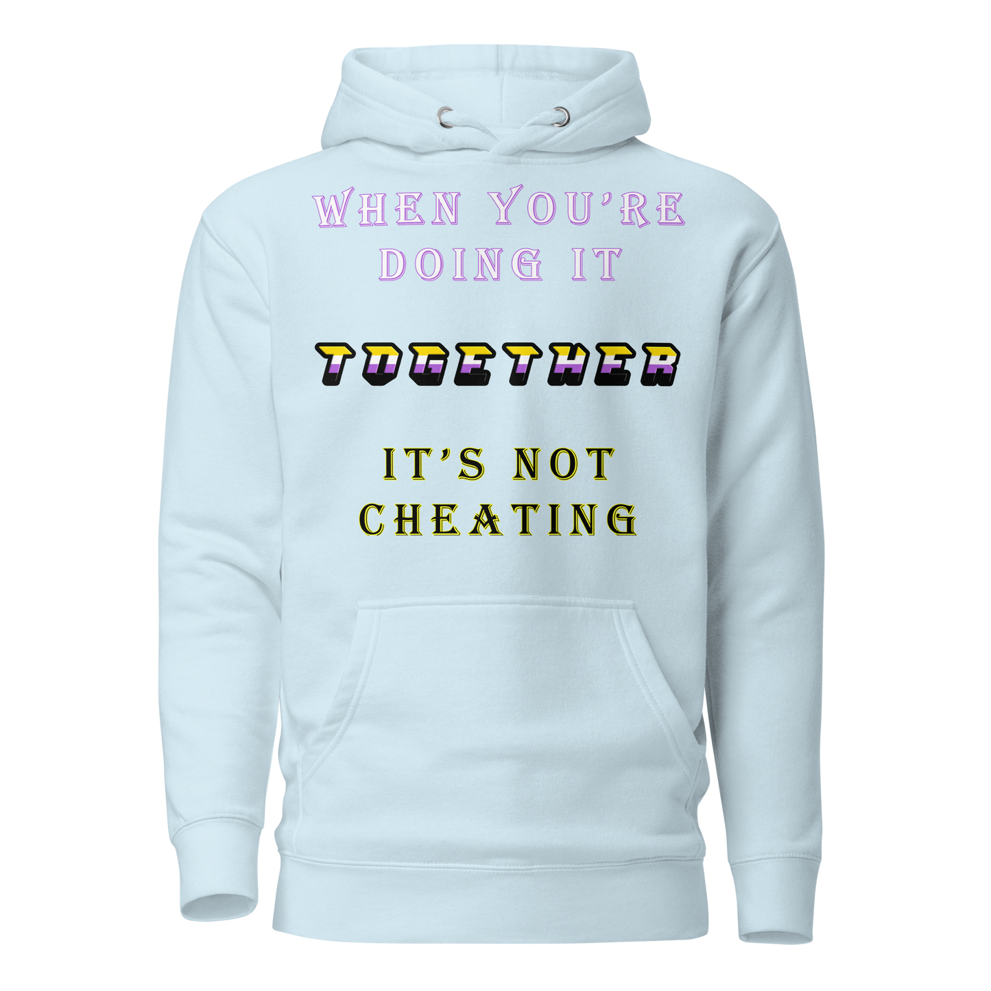 Hoodie Sky Blue