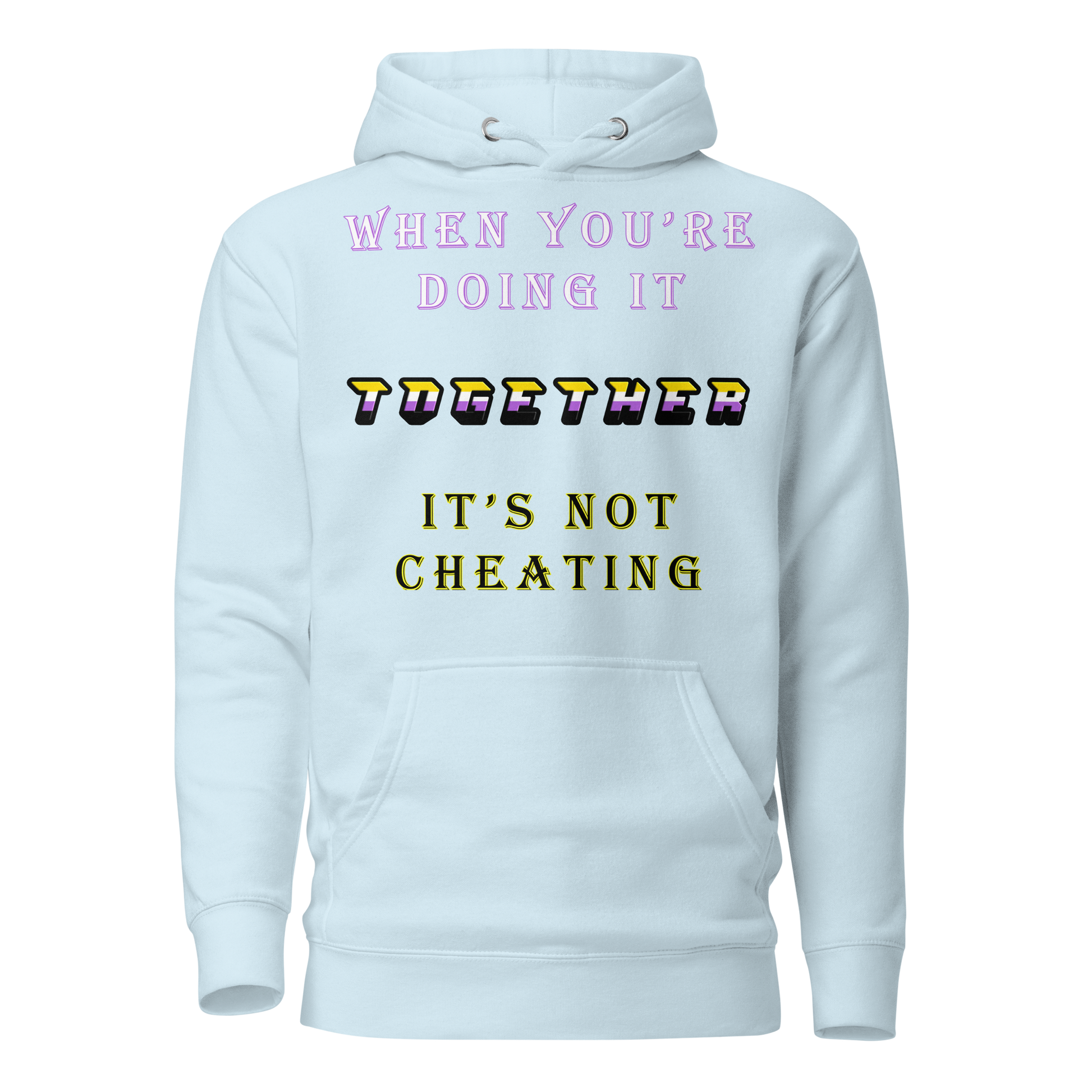 Hoodie Sky Blue