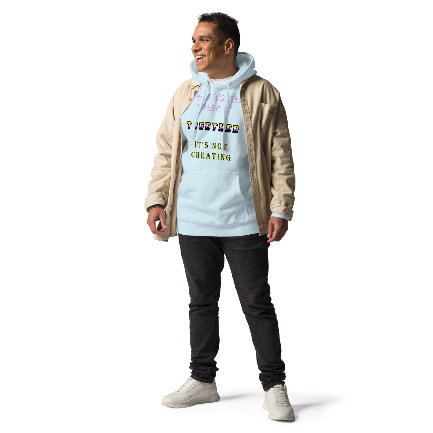 Hoodie Sky Blue