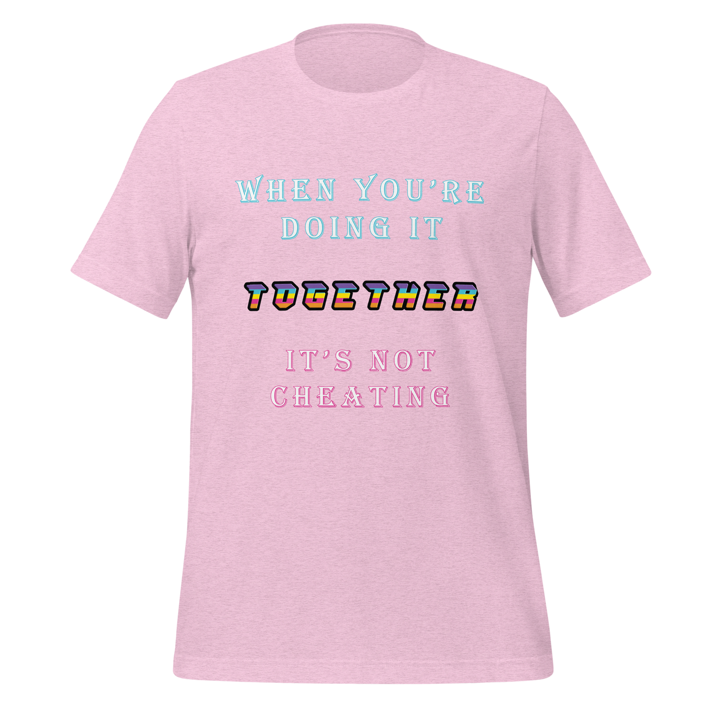 T-shirt Heather Prism Lilac