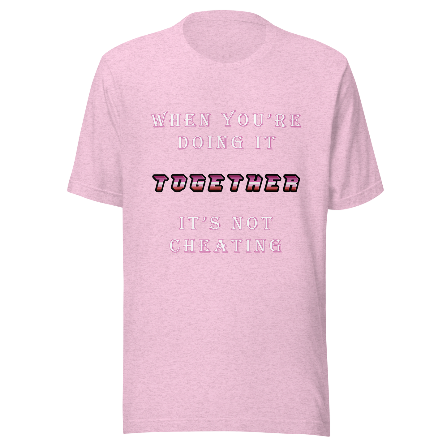 T-shirt Heather Prism Lilac