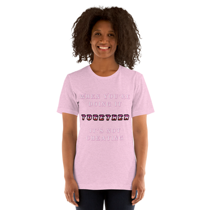 T-shirt Heather Prism Lilac
