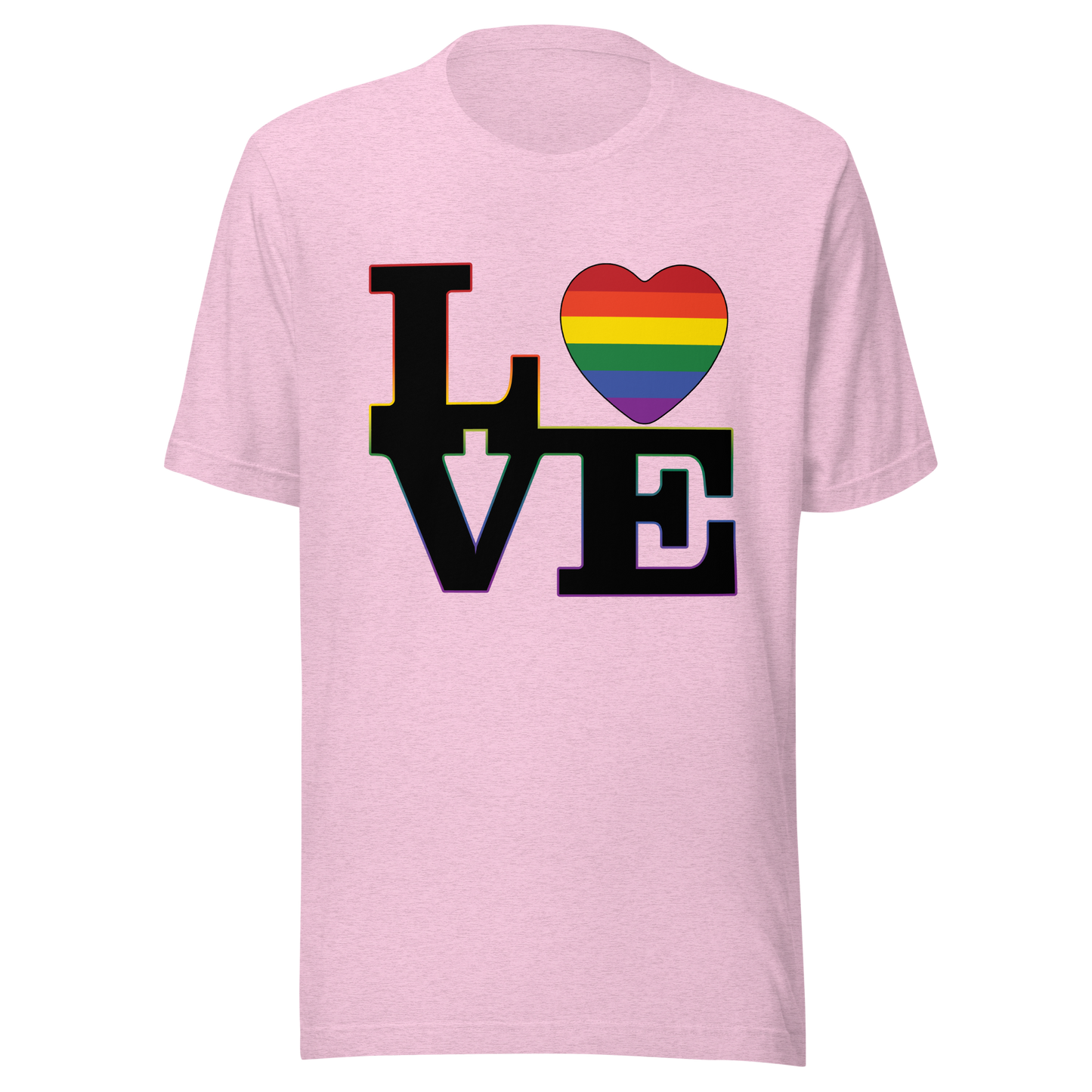 T-shirt Heather Prism Lilac