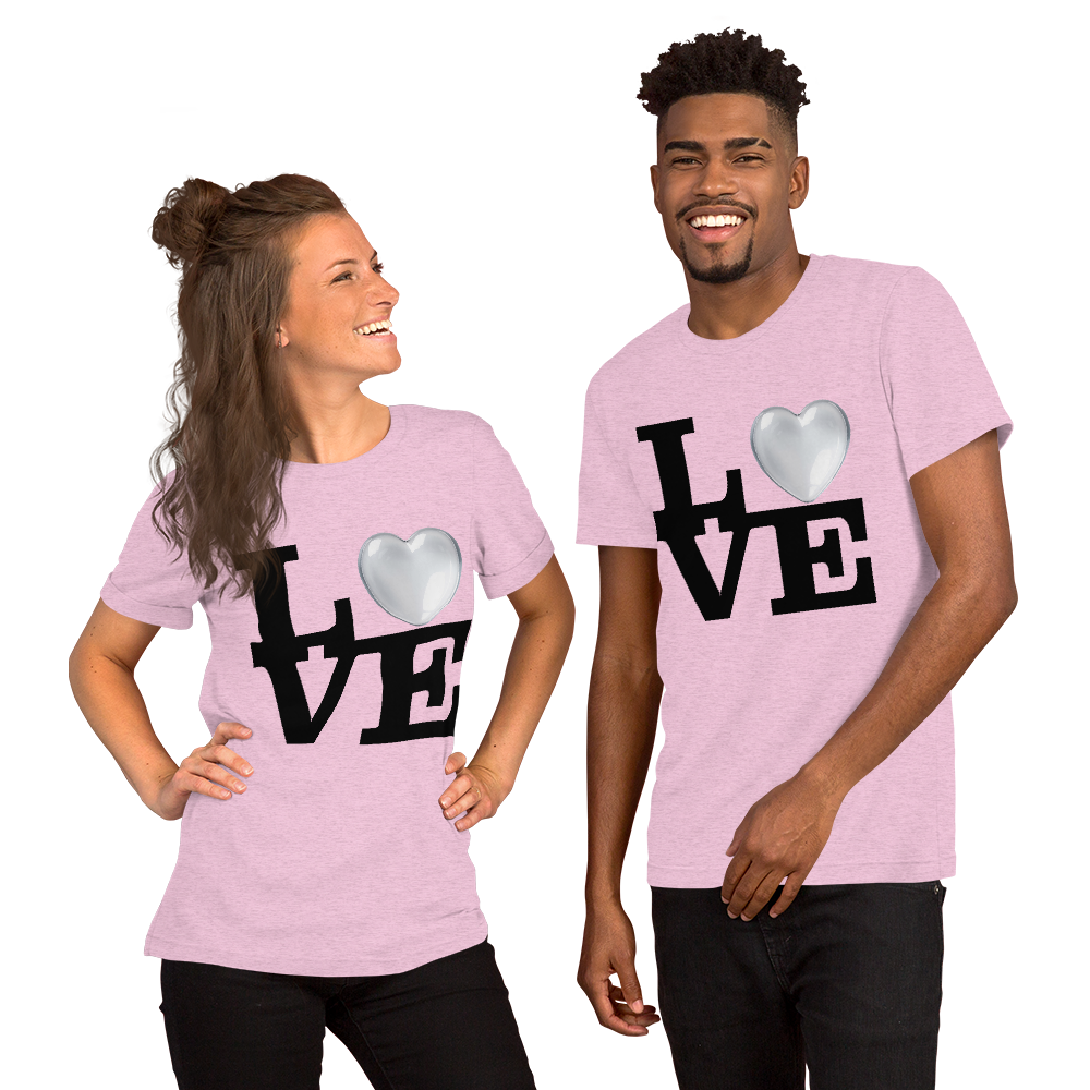 T-shirt Heather Prism Lilac