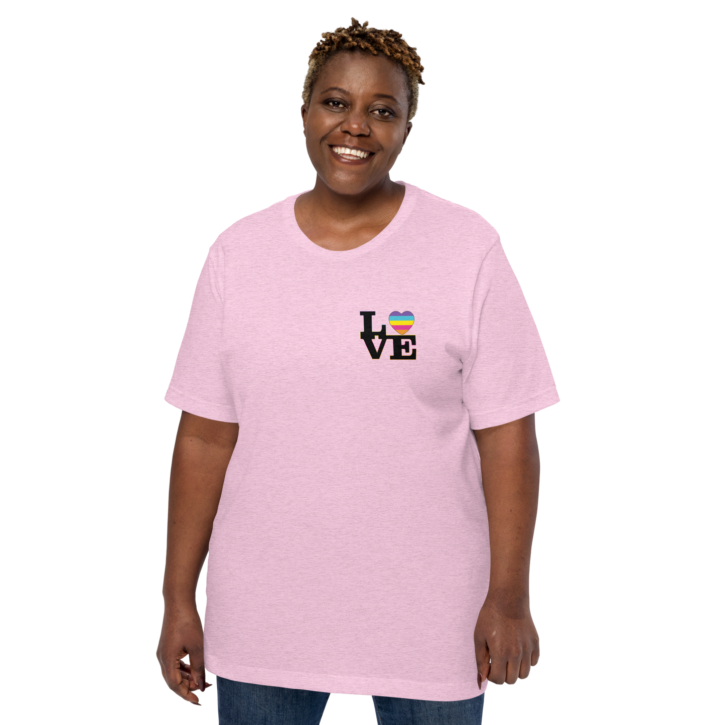 T-shirt Heather Prism Lilac