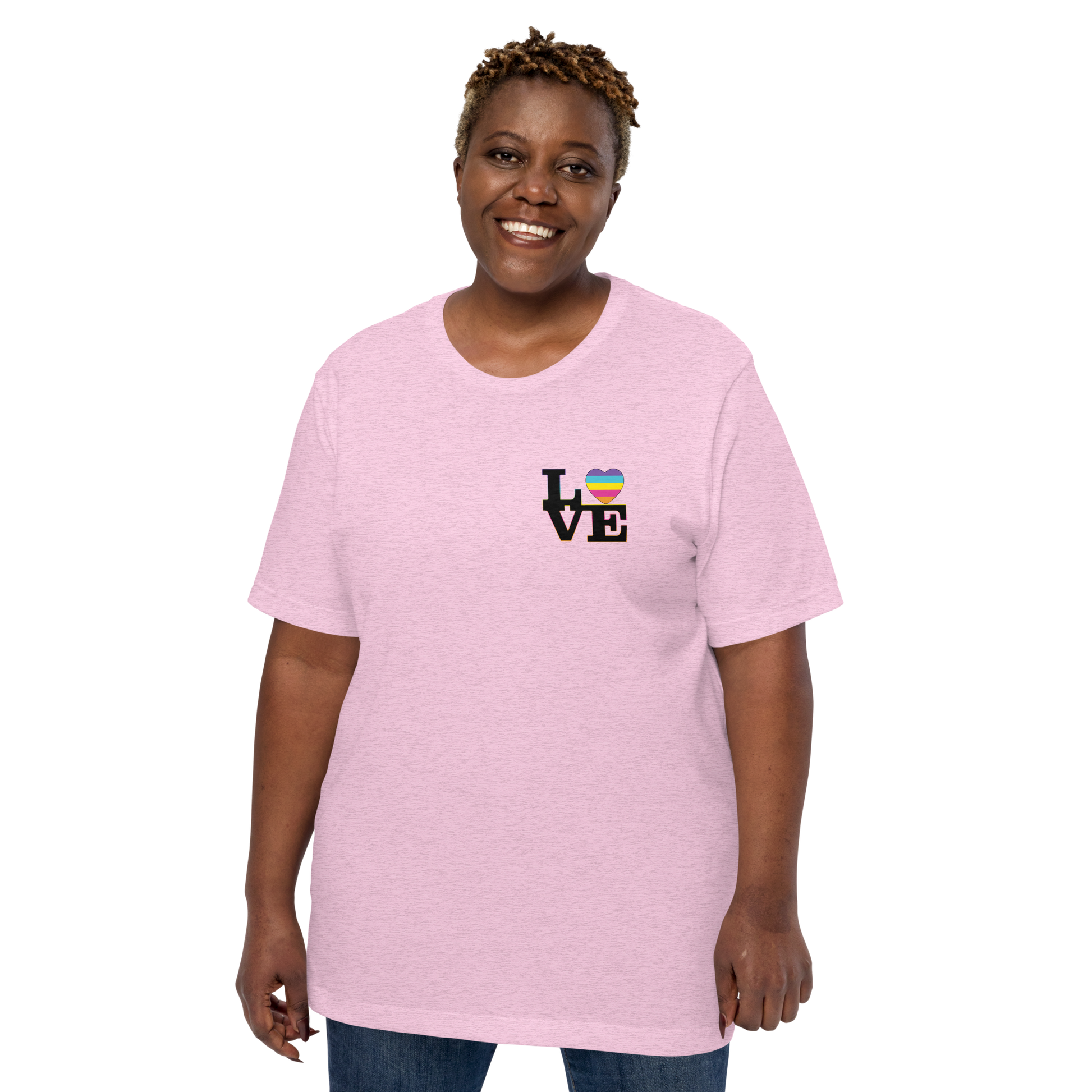 T-shirt Heather Prism Lilac