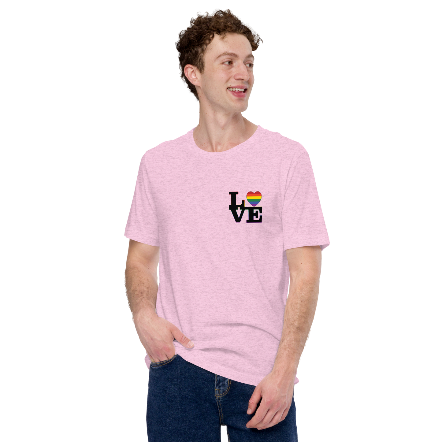 T-shirt Heather Prism Lilac