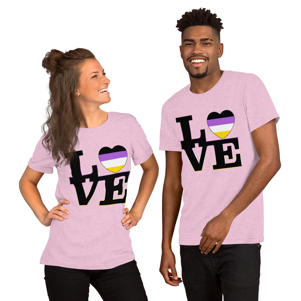 T-shirt Heather Prism Lilac