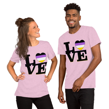 T-shirt Heather Prism Lilac