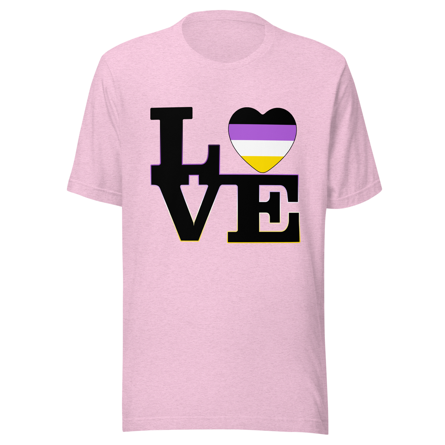 T-shirt Heather Prism Lilac