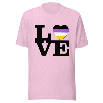 T-shirt Heather Prism Lilac