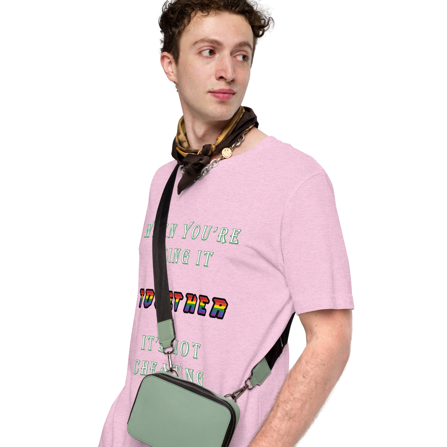 T-shirt Heather Prism Lilac