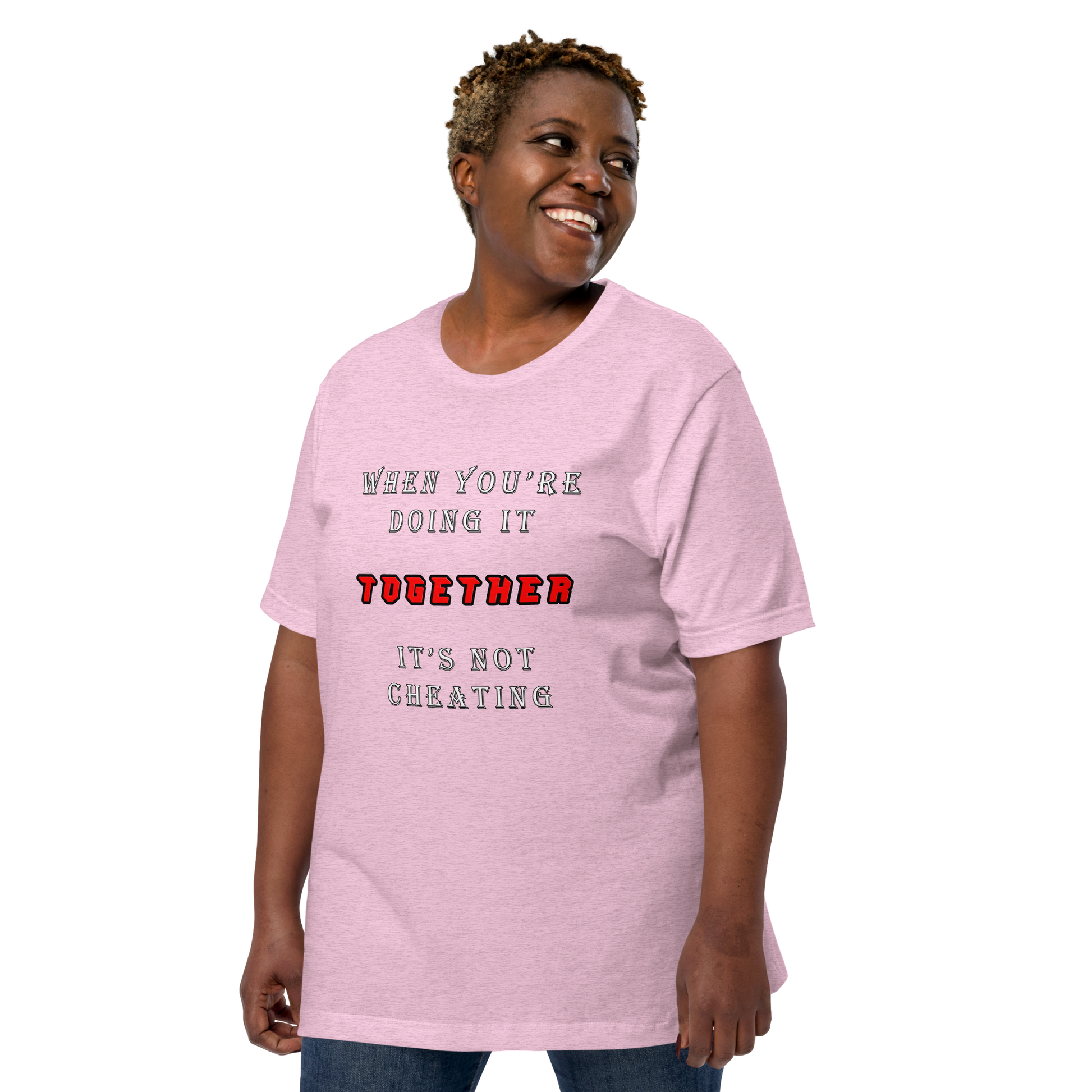 T-shirt Heather Prism Lilac