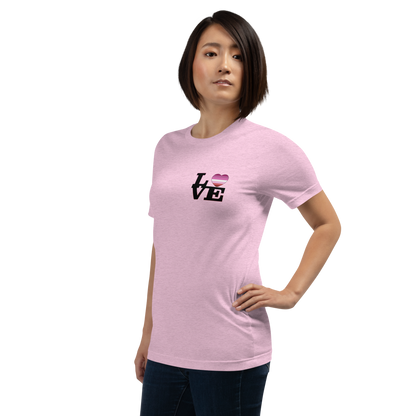 T-shirt Heather Prism Lilac