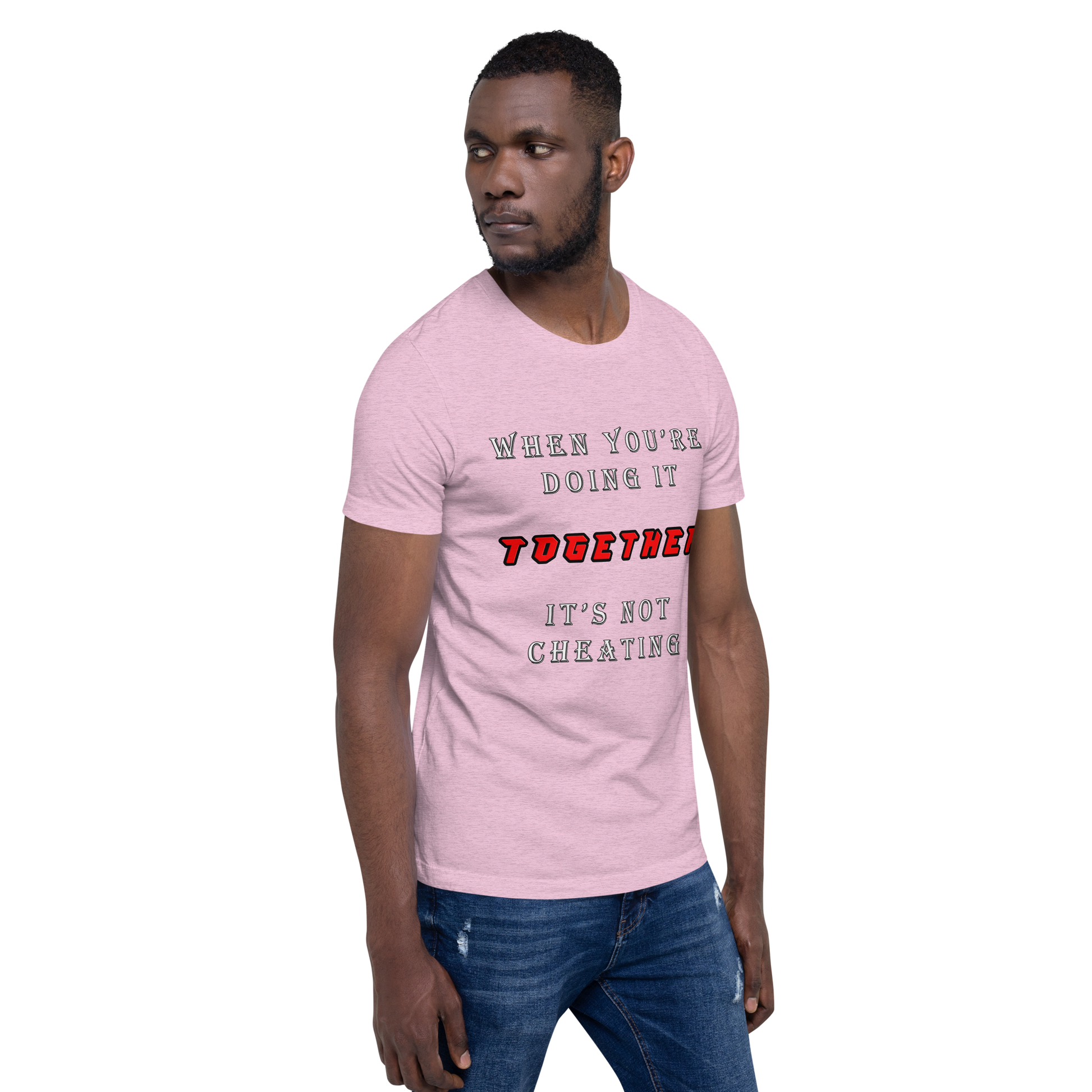 T-shirt Heather Prism Lilac