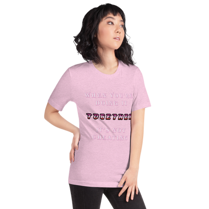 T-shirt Heather Prism Lilac