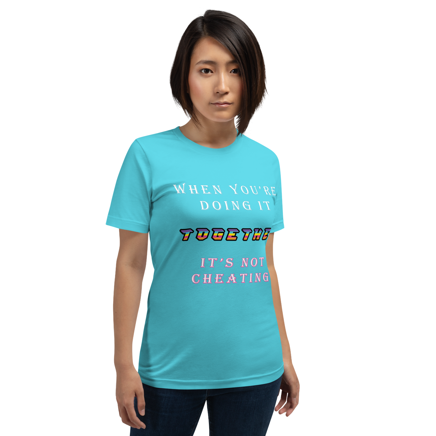 T-shirt Turquoise