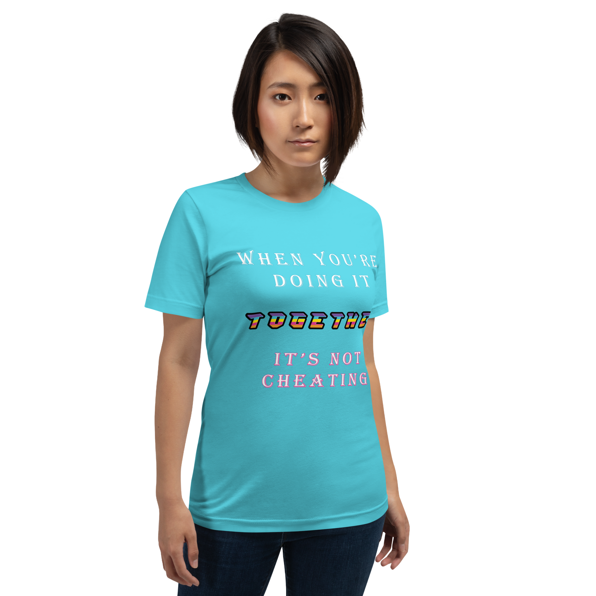 T-shirt Turquoise