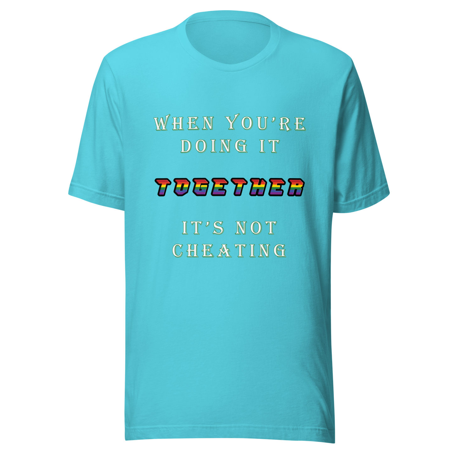 T-shirt Turquoise