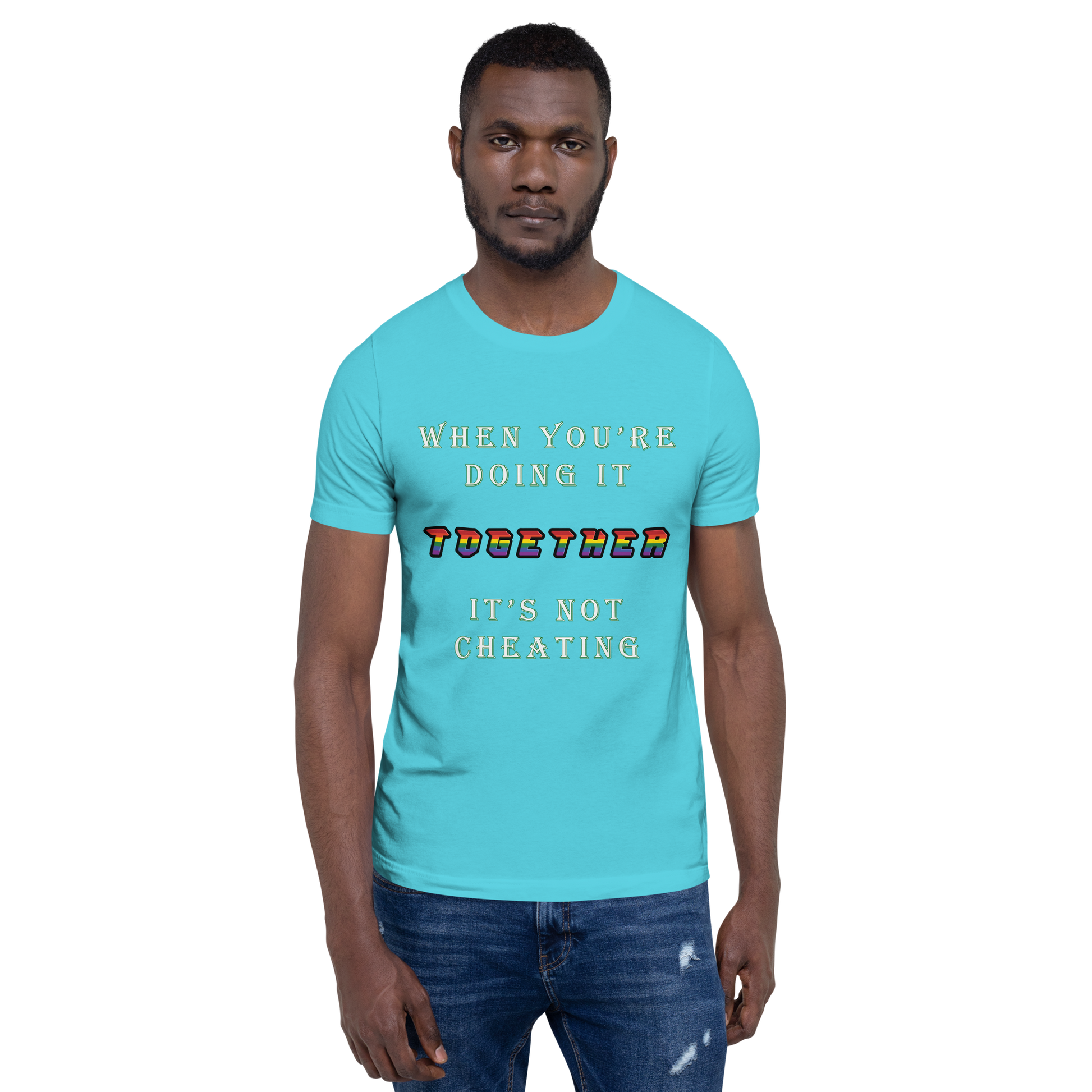 T-shirt Turquoise