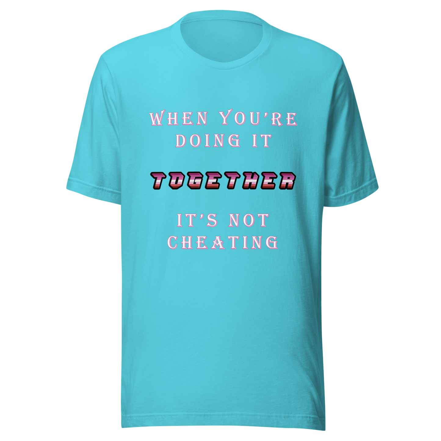 T-shirt Turquoise