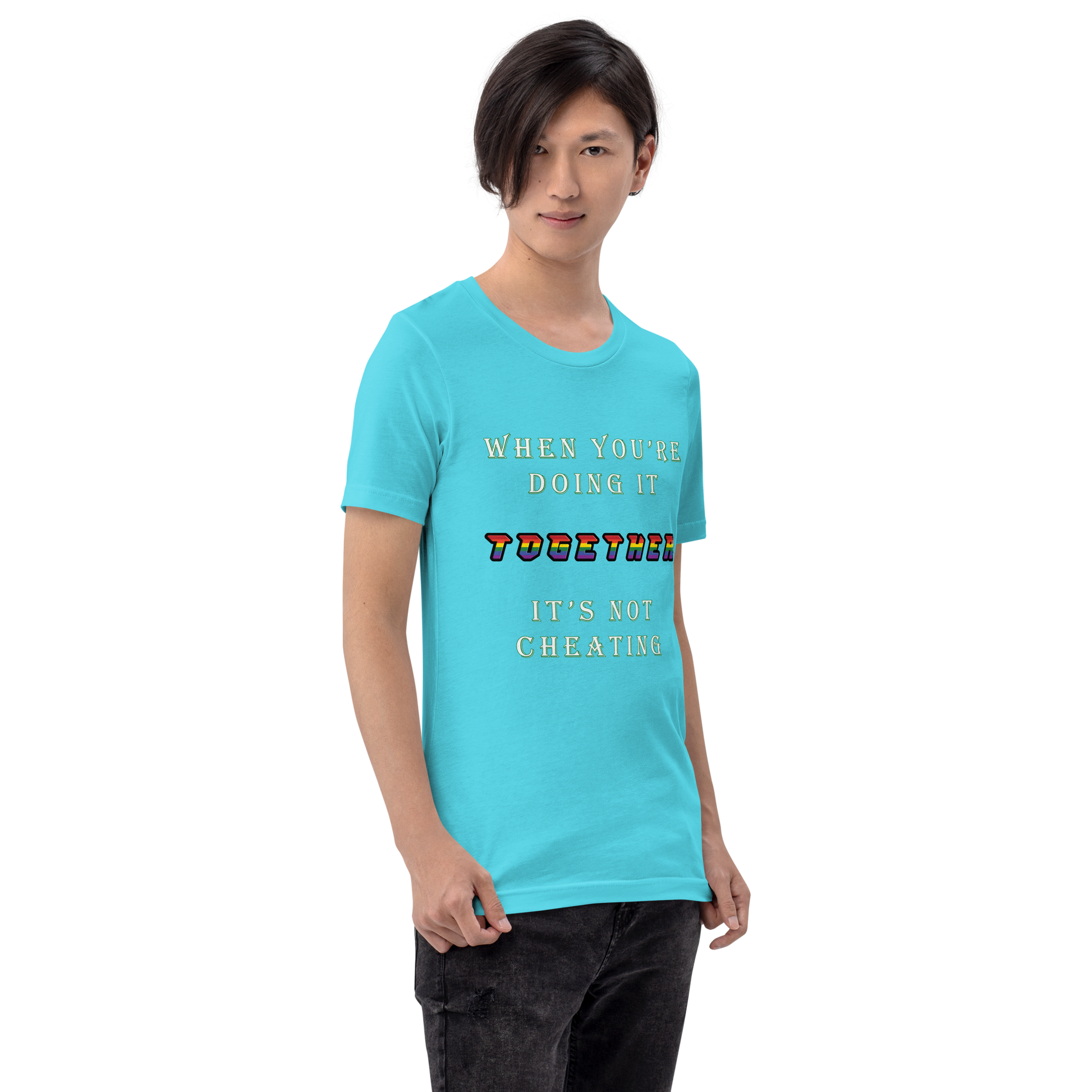 T-shirt Turquoise