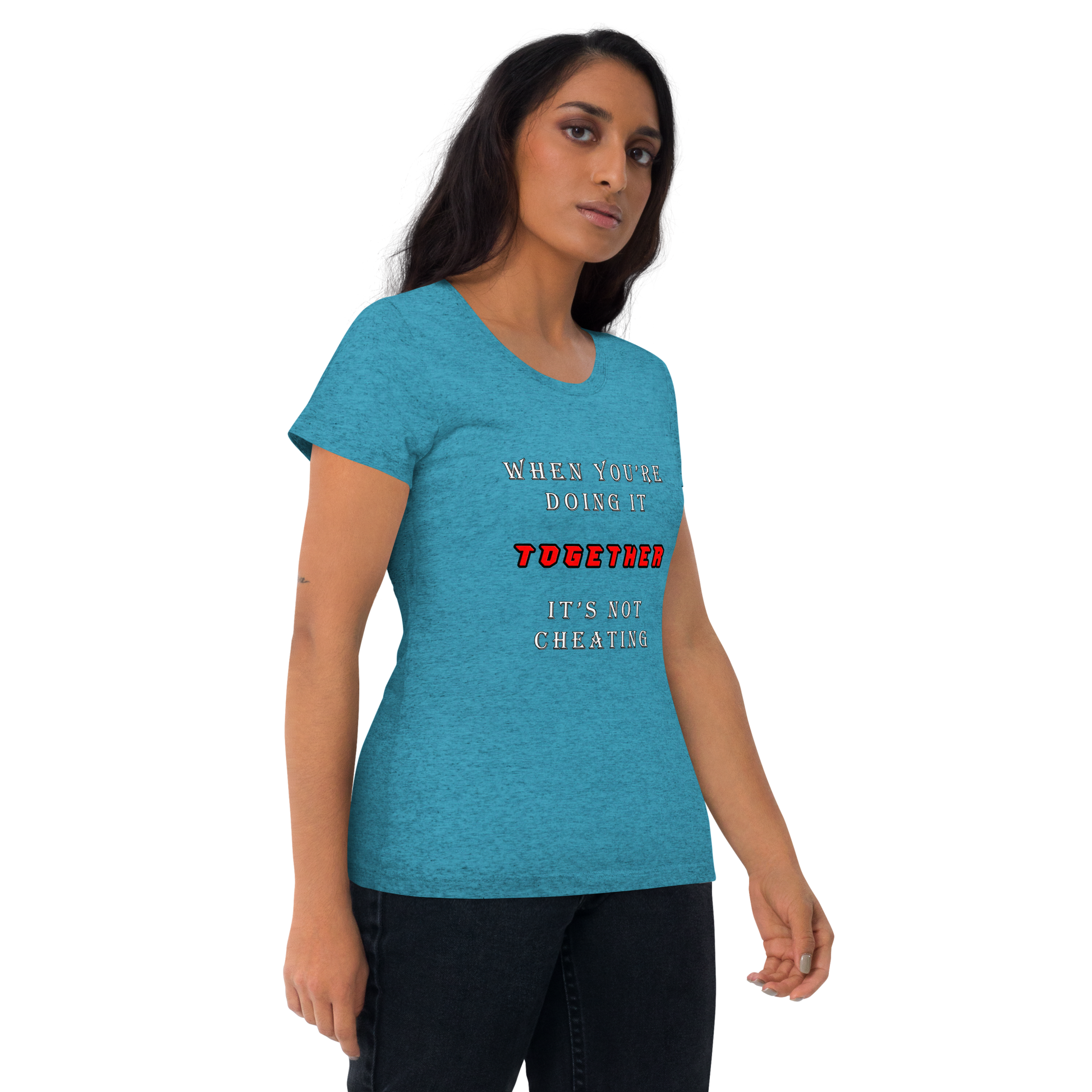 T-shirt Aqua Triblend