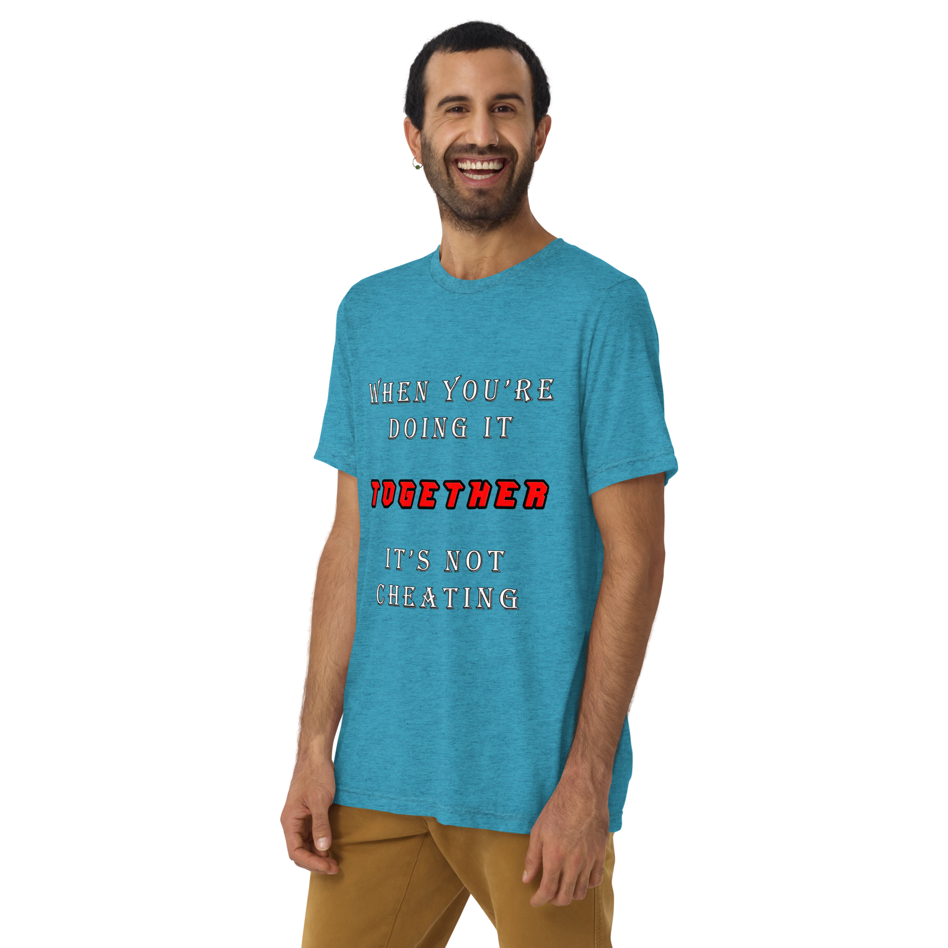 T-shirt Aqua Triblend