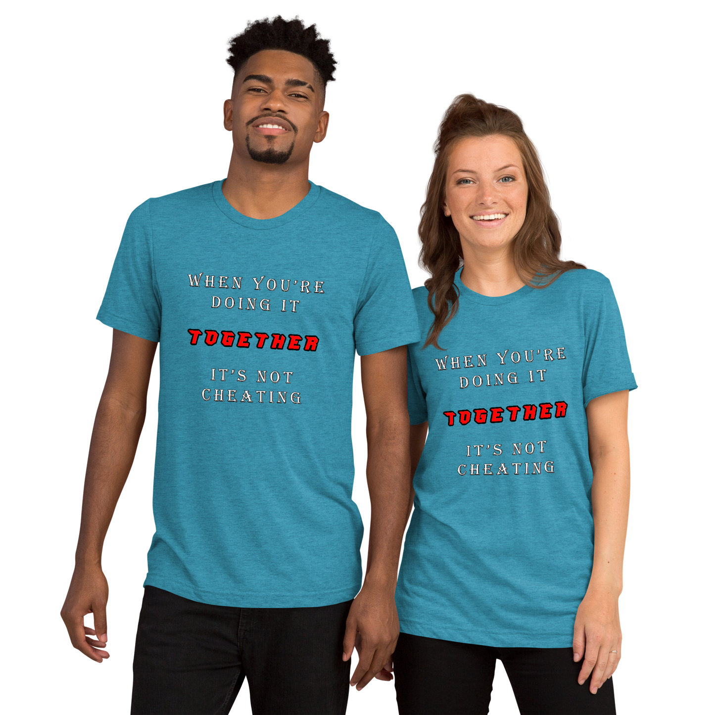 T-shirt Aqua Triblend