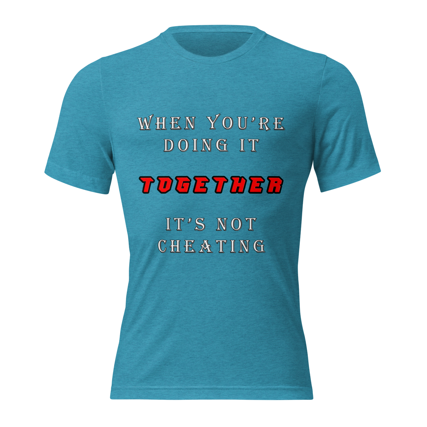 T-shirt Aqua Triblend