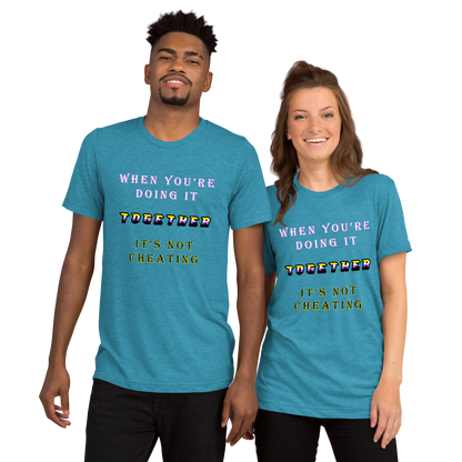 T-shirt Aqua Triblend