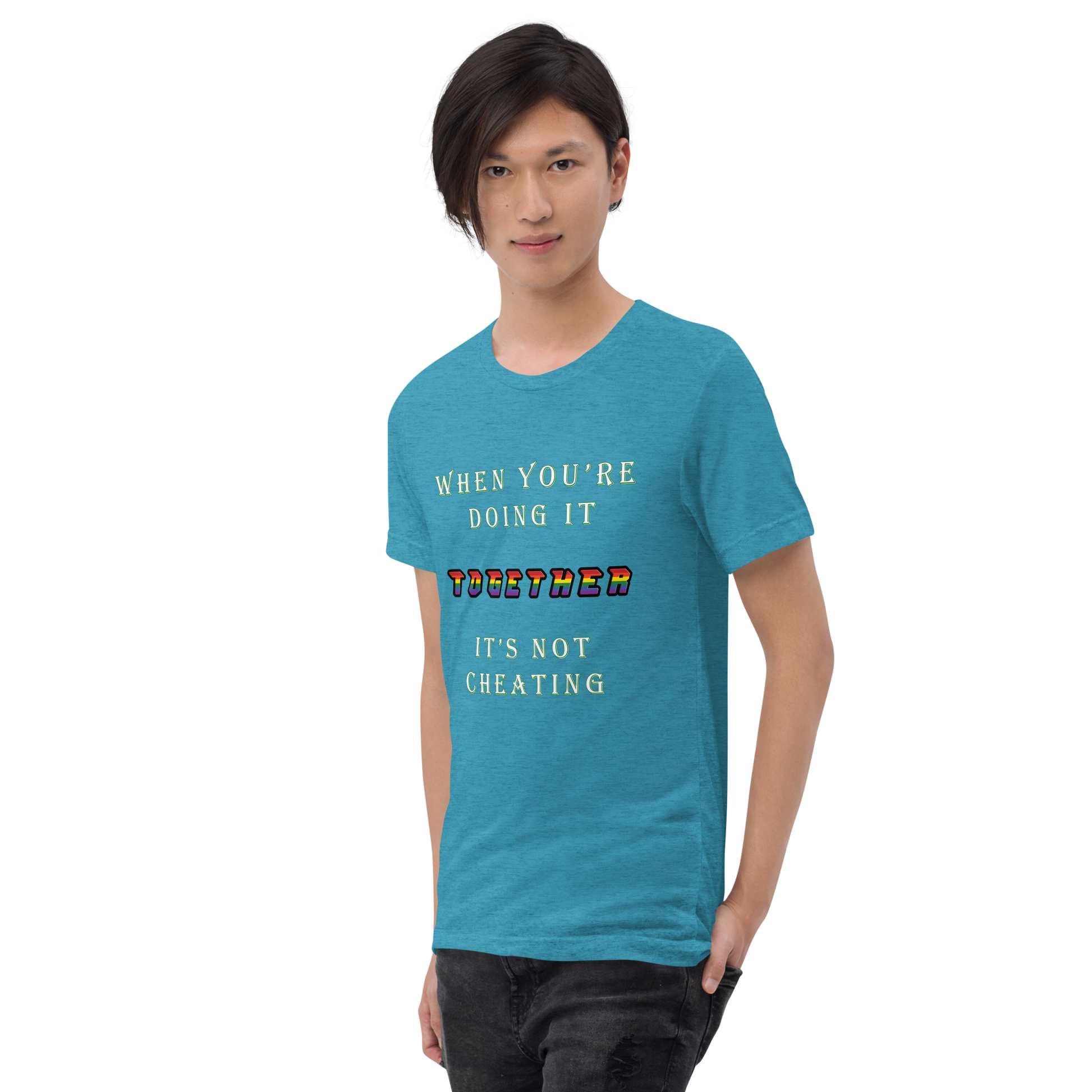 T-shirt Aqua Triblend