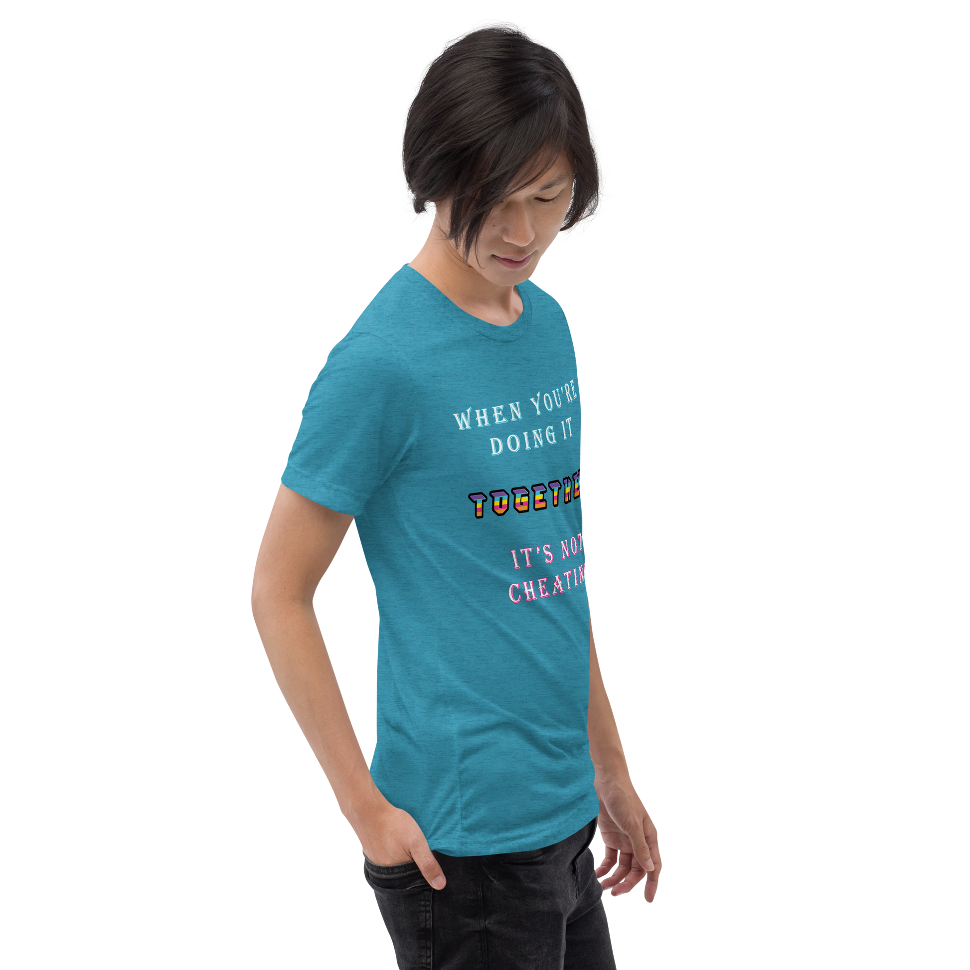 T-shirt Aqua Triblend