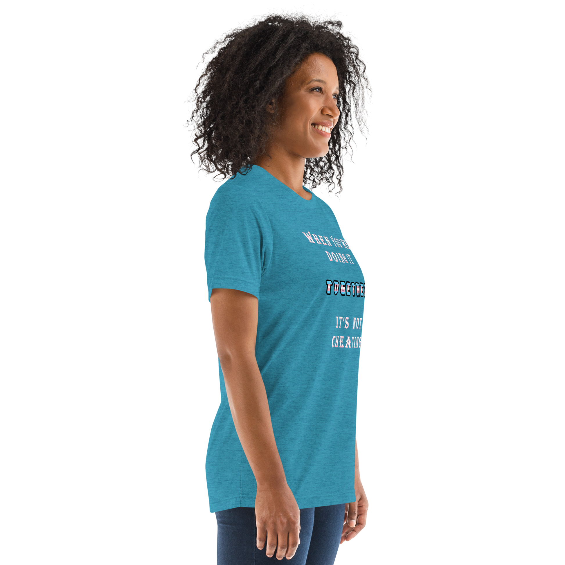 T-shirt Aqua Triblend