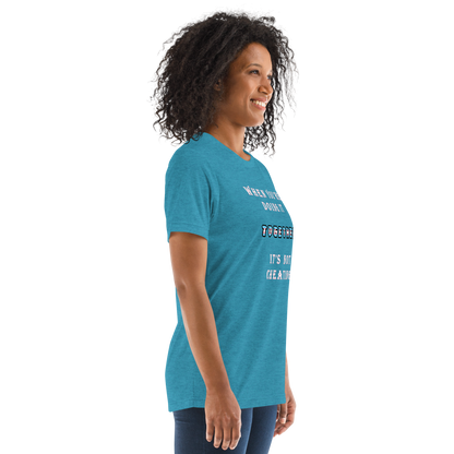 T-shirt Aqua Triblend