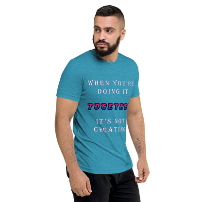 T-shirt Aqua Triblend