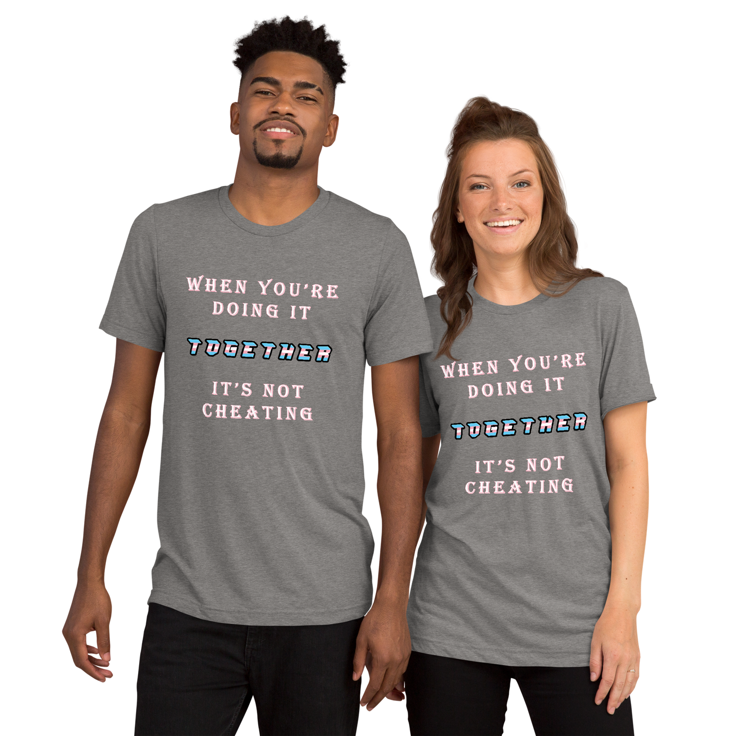 T-shirt Grey Triblend