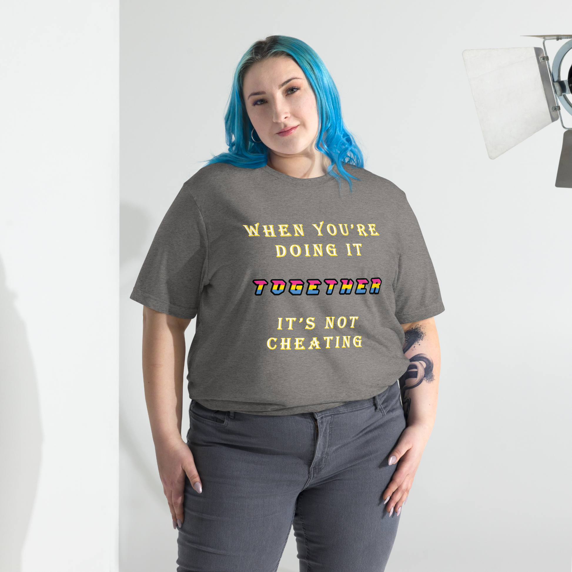 T-shirt Grey Triblend