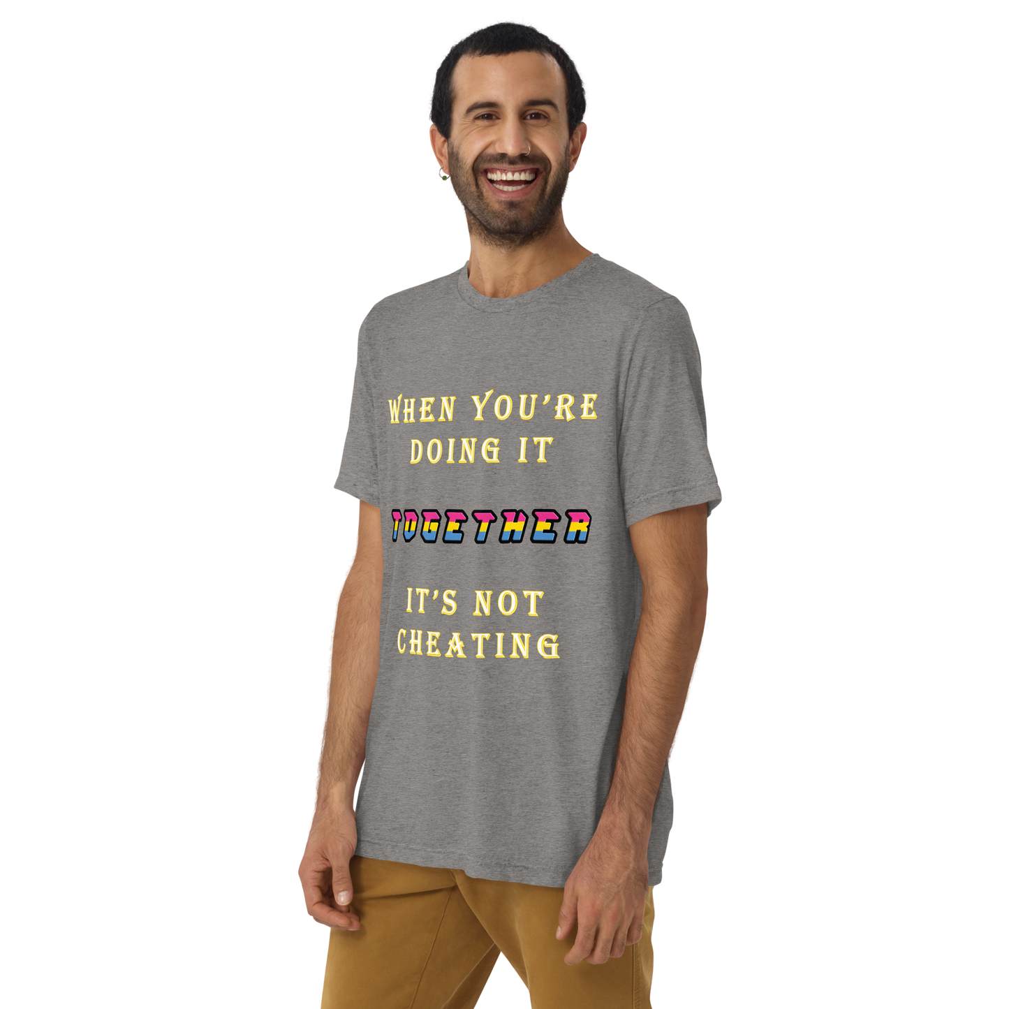 T-shirt Grey Triblend