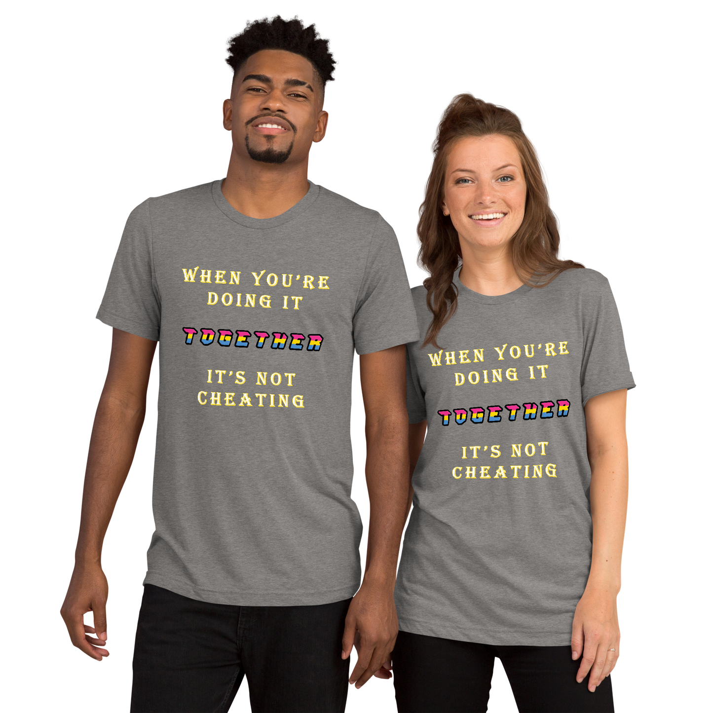 T-shirt Grey Triblend