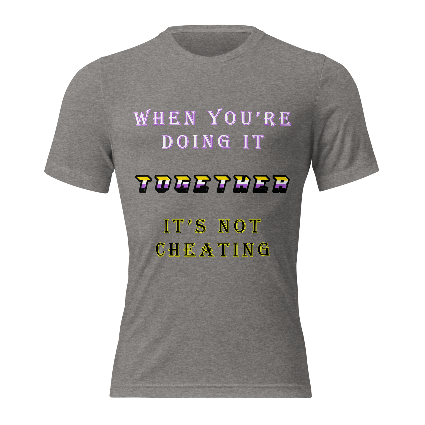 T-shirt Grey Triblend