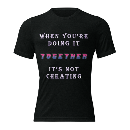 T-shirt Solid Black Triblend