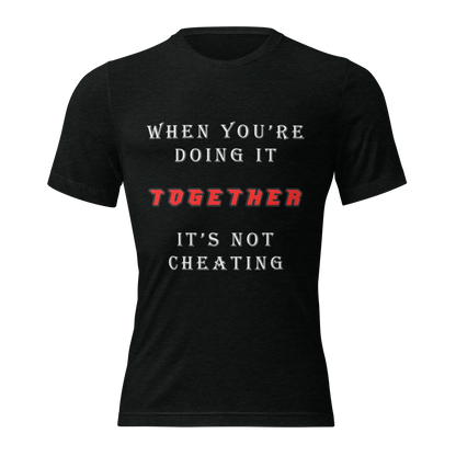 T-shirt Solid Black Triblend